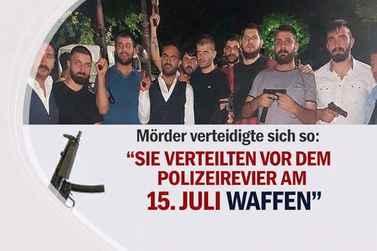 Die gezielte Lenkung der Bevölkerung zu Kasernen am 15. Juli war geplant.