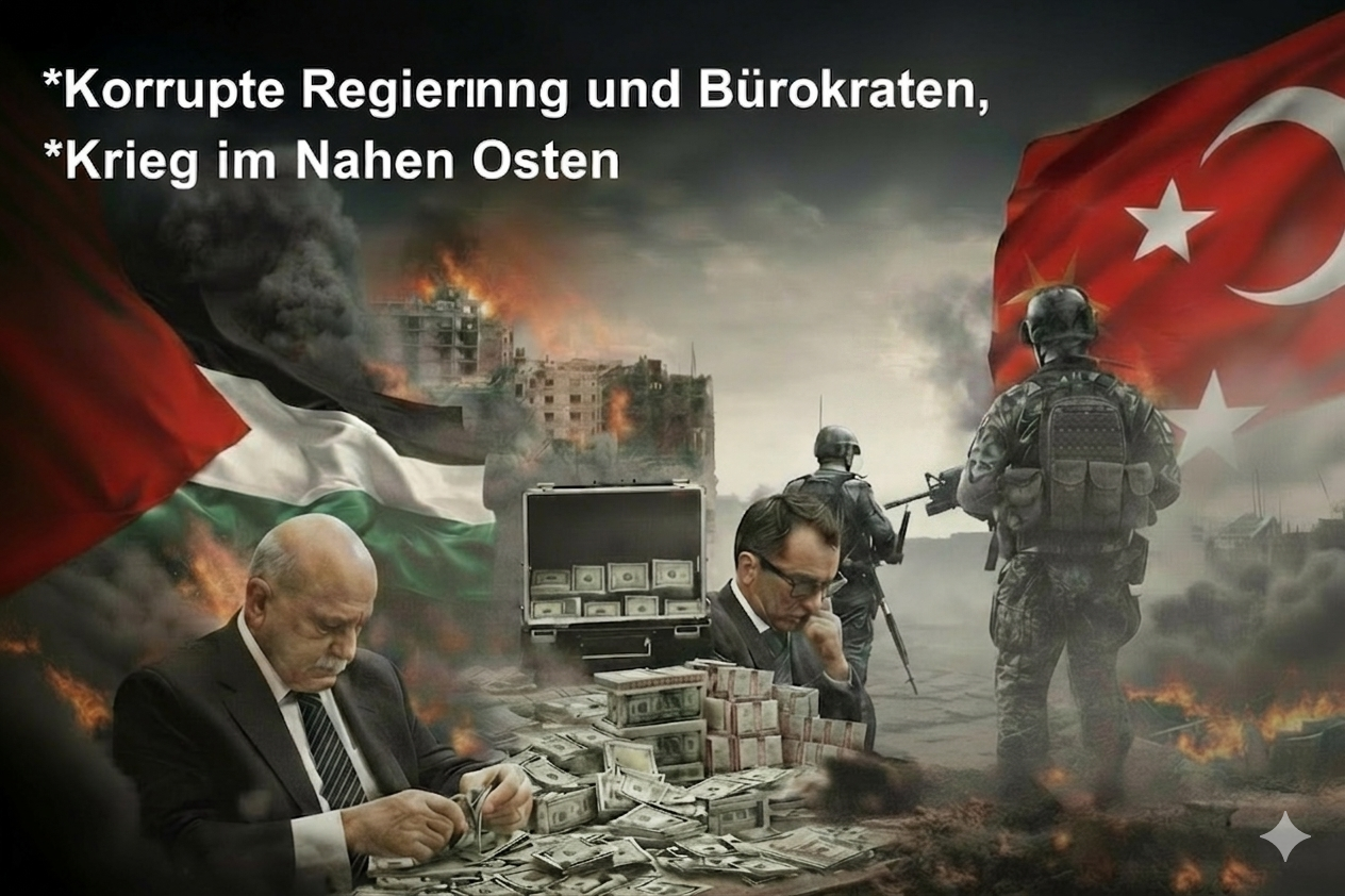 Korrupte Regierung, korrupte Bürokraten und Krieg im Nahen Osten
