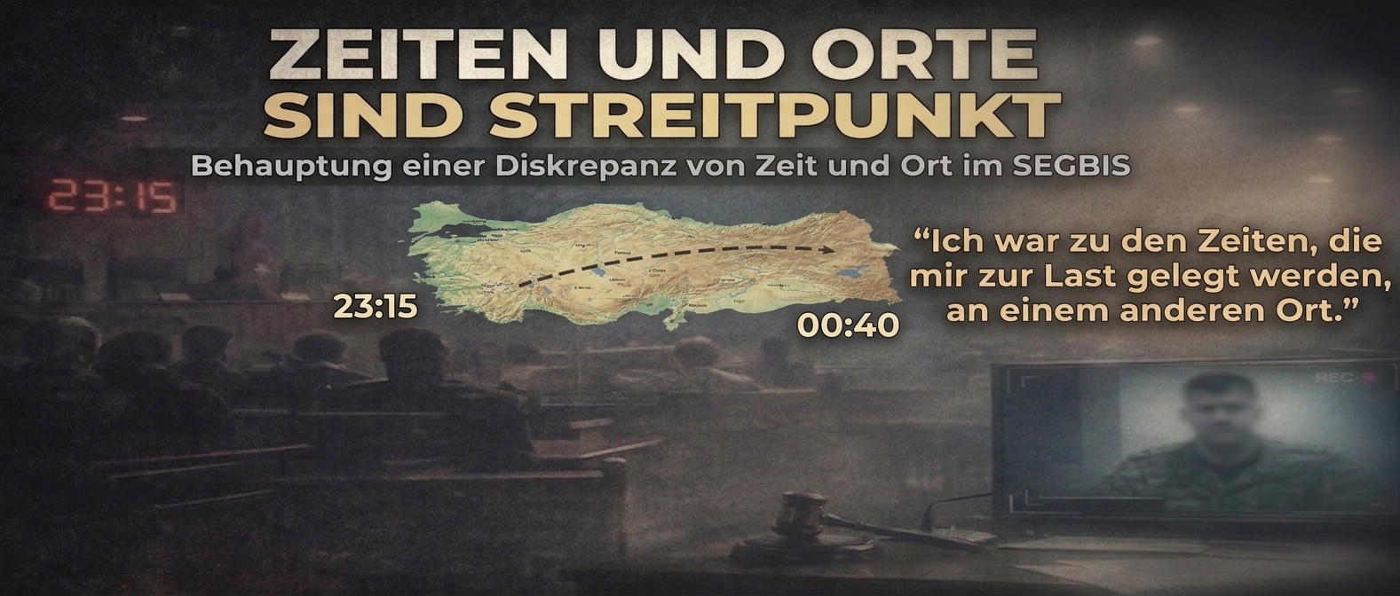Zeiten und Orte stimmen nicht überein: Behauptungen brachen in SEGBİS zusammen
