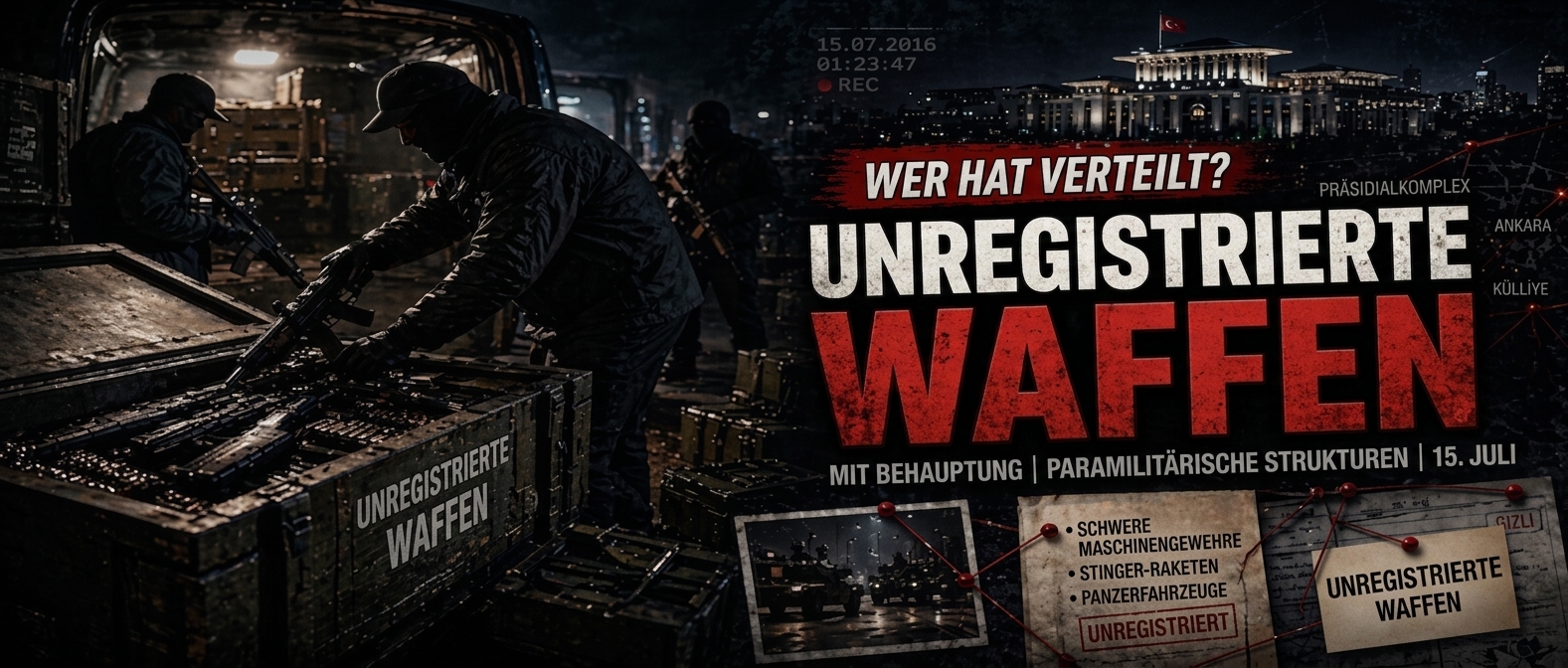 Zeugenschaft aus erster Hand über die vom MİT verteilten Waffen