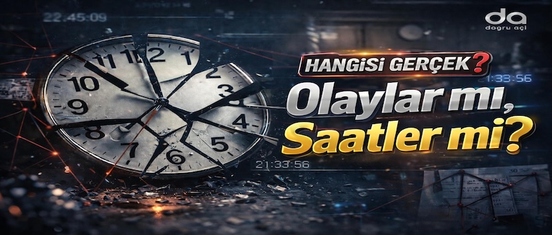 Zaman Kavramını Sorgulatan İfadeler: Olaylar mı Uyduruldu, Saatler mi? 