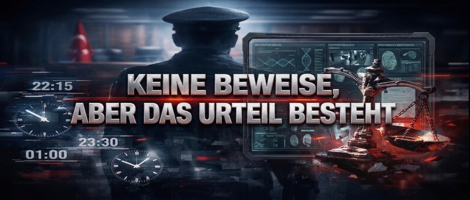 Zeit, Beweis und Logik im Prozess: Widersprüche in den Protokollen eines Offiziers.